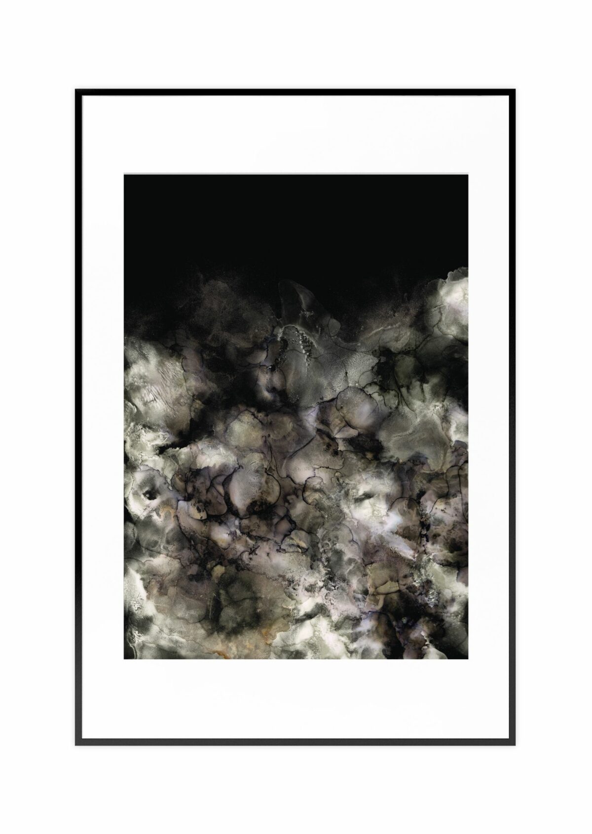 Anna Lisa-Mosi - 50x70 - svartur rammi